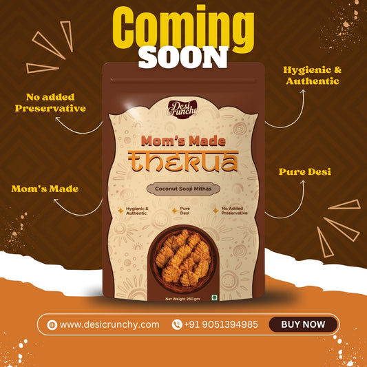 Pack of 3 Thekua Combo + (Free)100g Namkeen