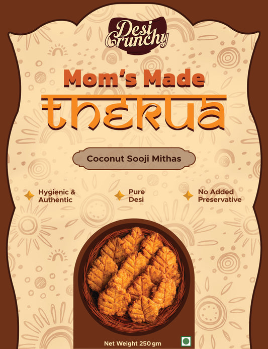 Desi Mithas Thekua 6-Pack + 500g Namkeen